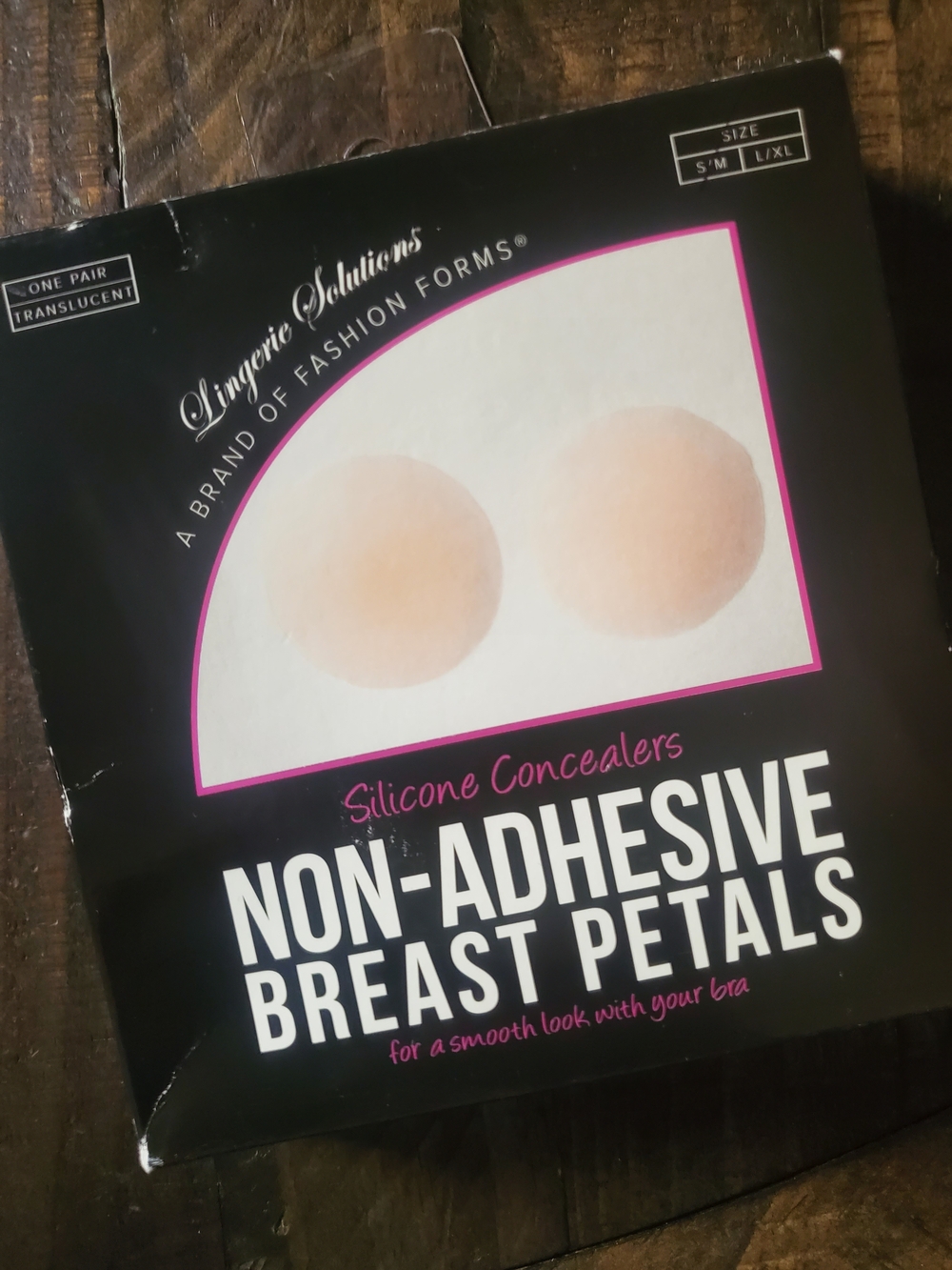 Fashion Forms Non-Adhesive Breast Petals - Translucent Beige